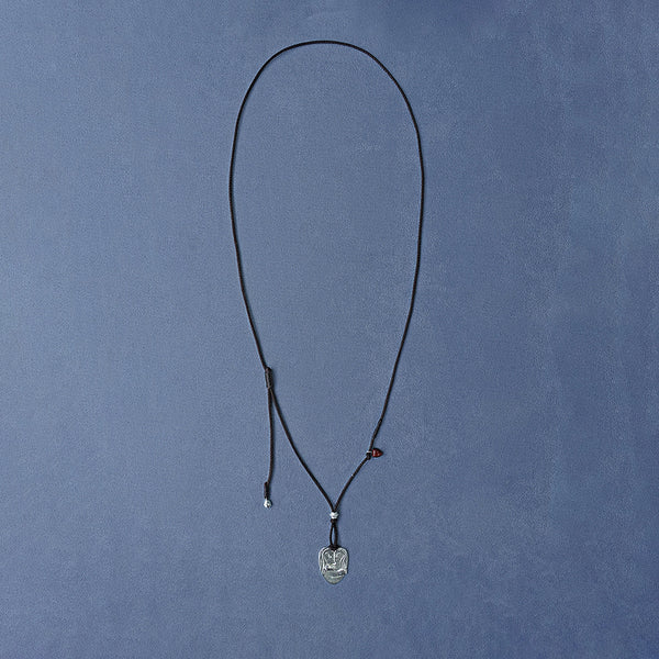 SALE E PEPE Tanabata Special Series Sterling Silver Embrace Braided Necklace SEP-SP04N32-YIN Silver